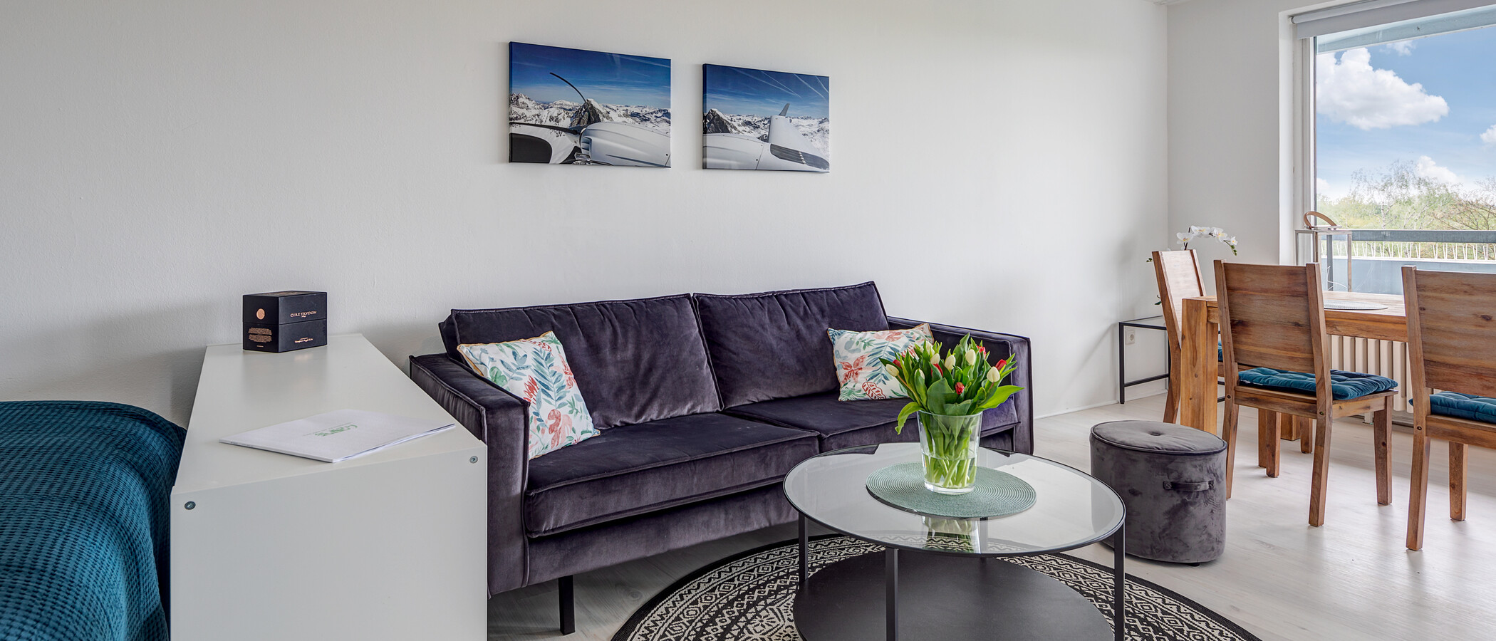 appartement München Parkstadt Solln 01 pièce à vivre 11555