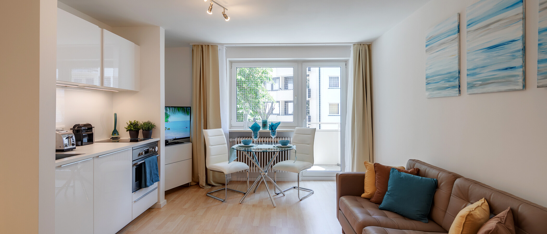 appartement München Obergiesing 01 pièce à vivre 11593