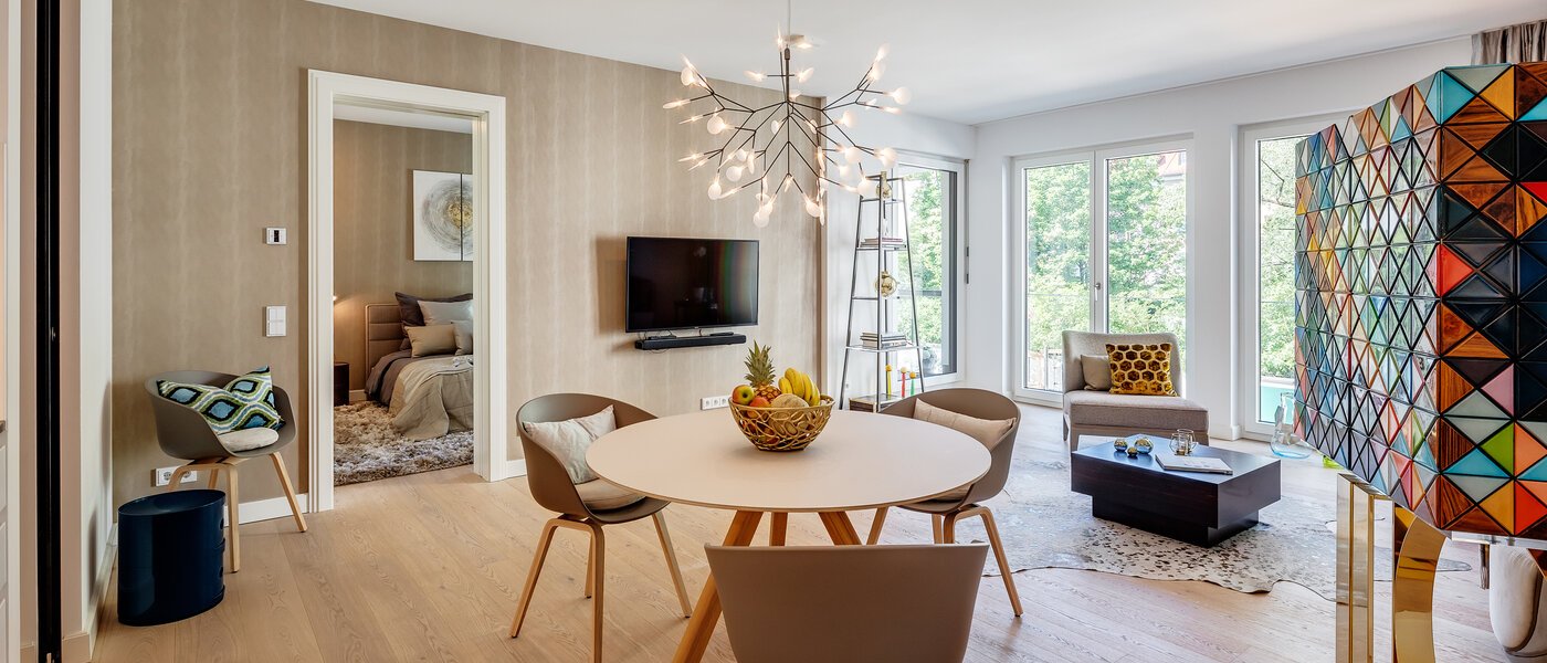 appartement München Maxvorstadt 03 pièce à vivre 11609