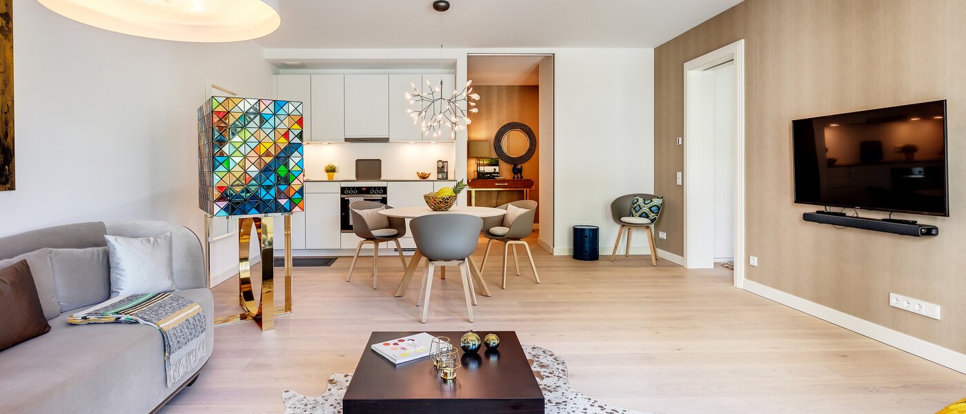 appartement München Maxvorstadt 04 pièce à vivre 11609