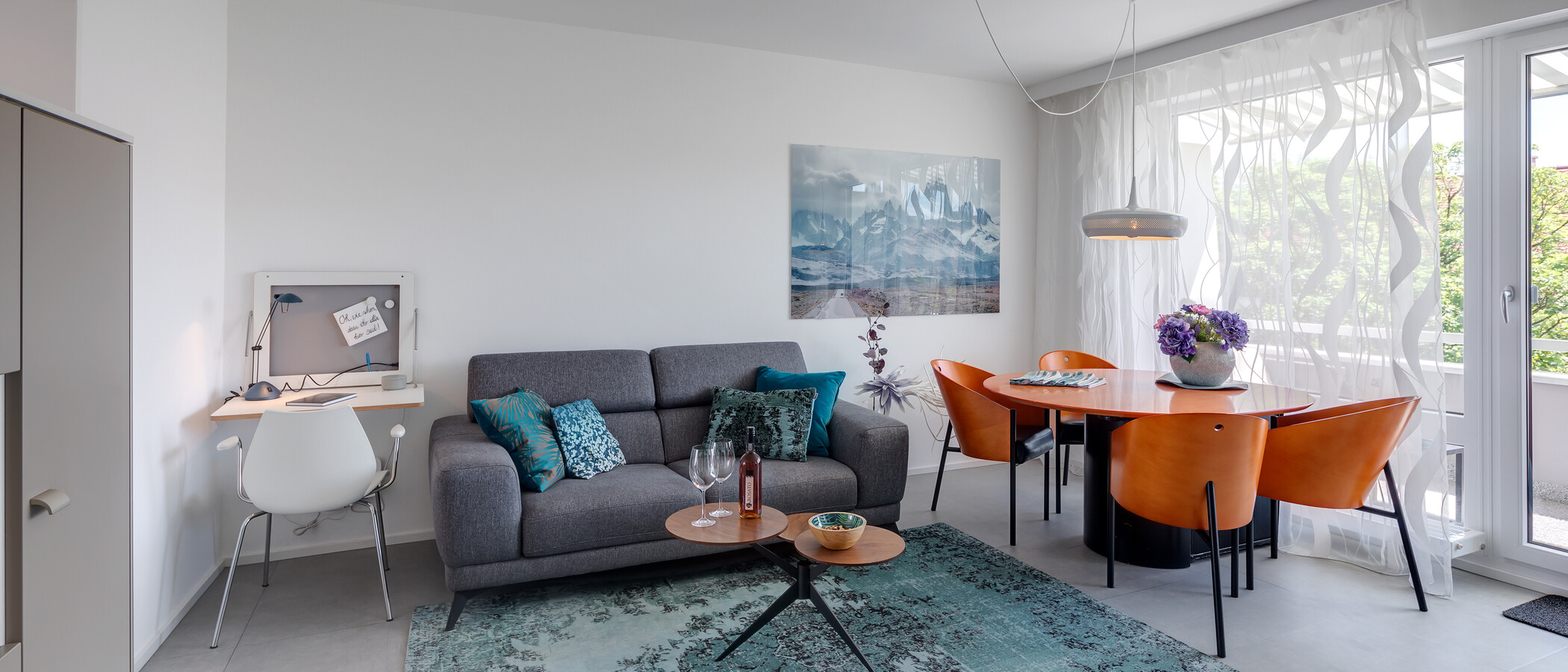 appartement München Laim 02 pièce à vivre 11621