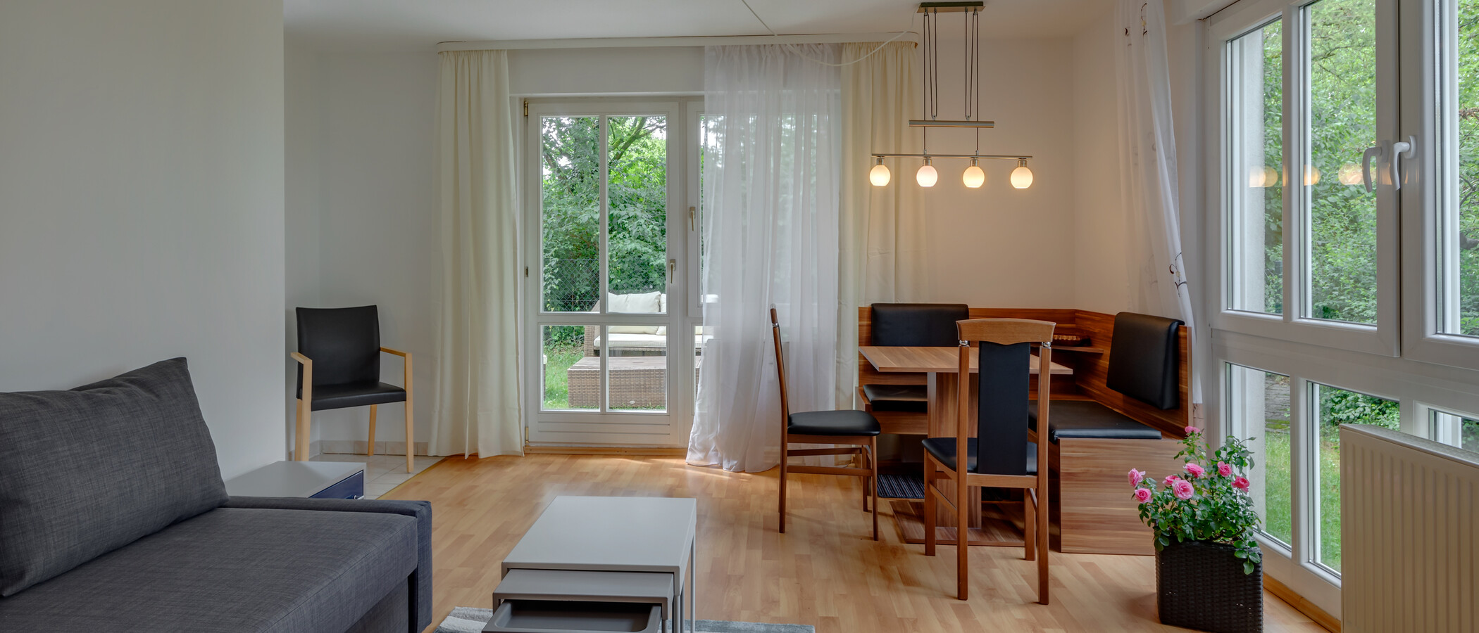 appartement München Lerchenau 01 pièce à vivre 11659
