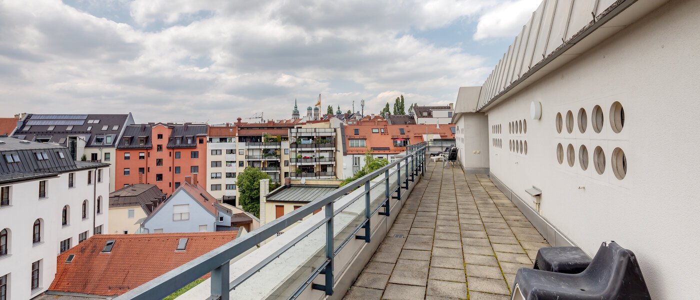 appartement München Gärtnerplatzviertel 02 terrasse commune  11662