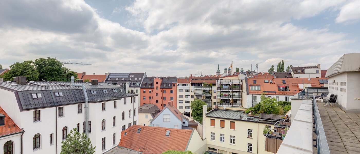 appartement München Gärtnerplatzviertel 04 terrasse commune  11662