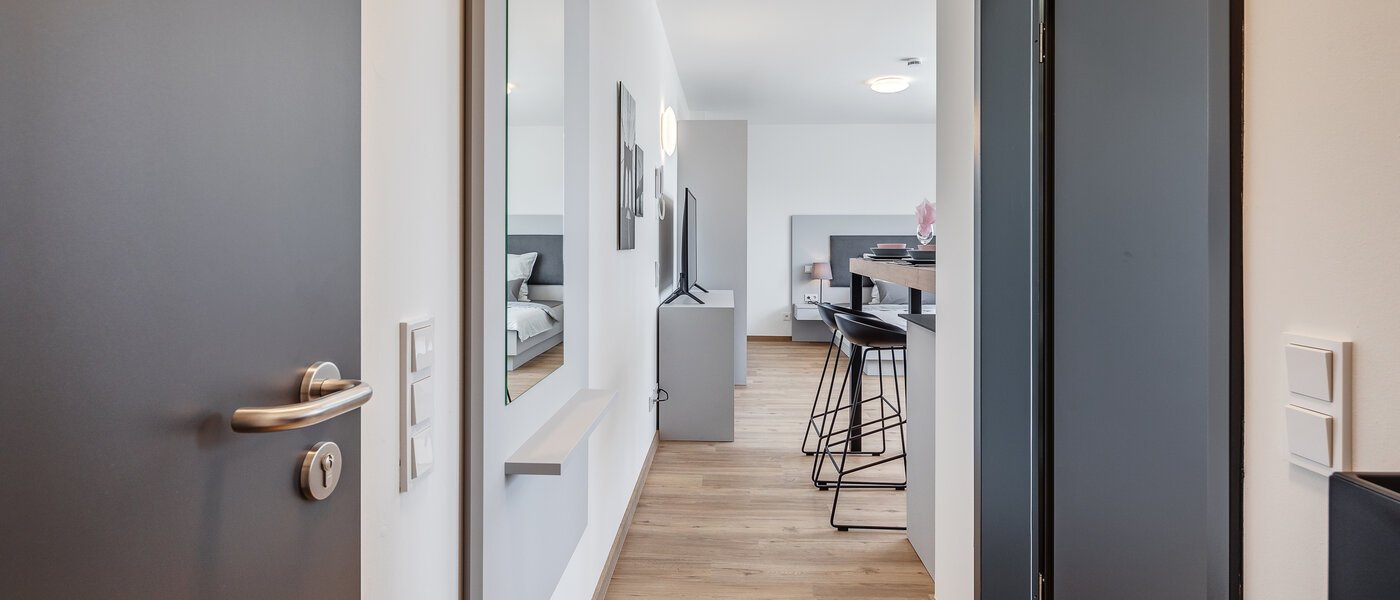 studio Eching 01 entrée/couloir 11666