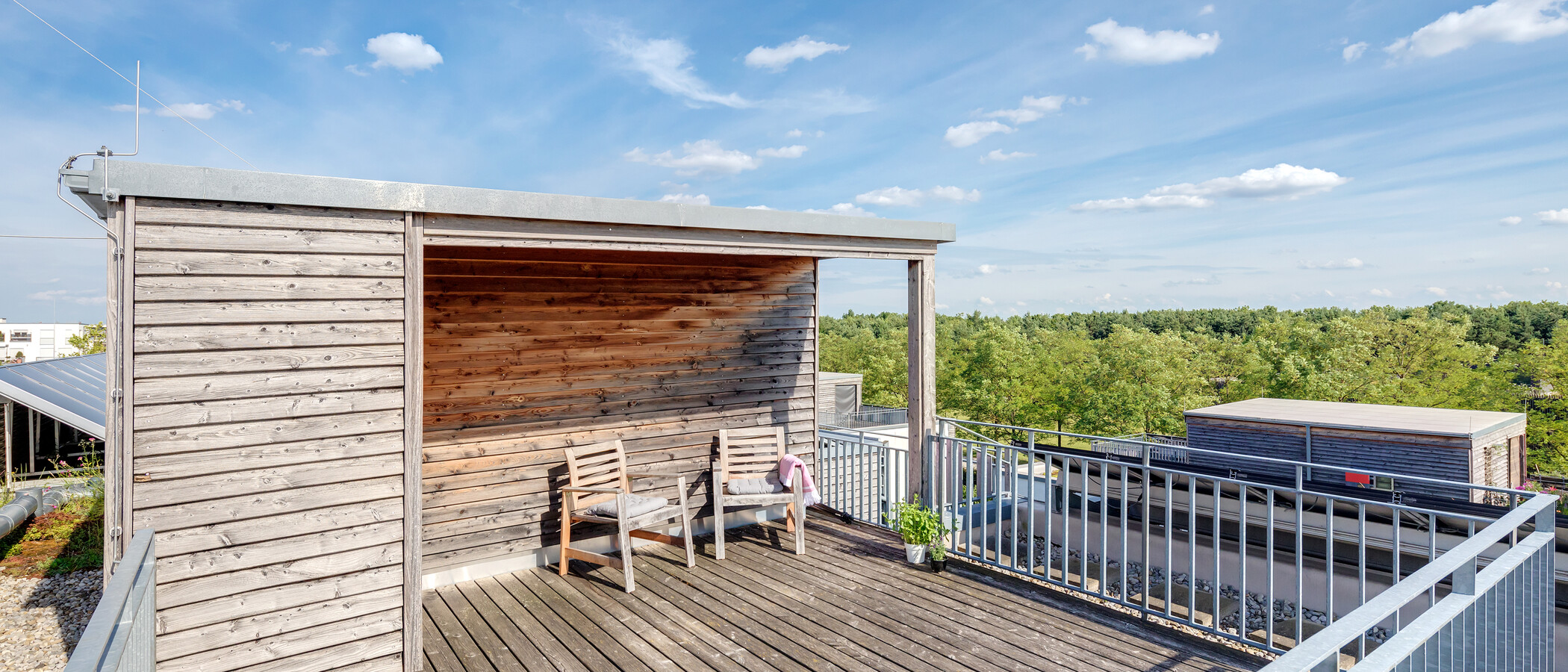 appartement München Messestadt Riem 01 terrasse commune  11711