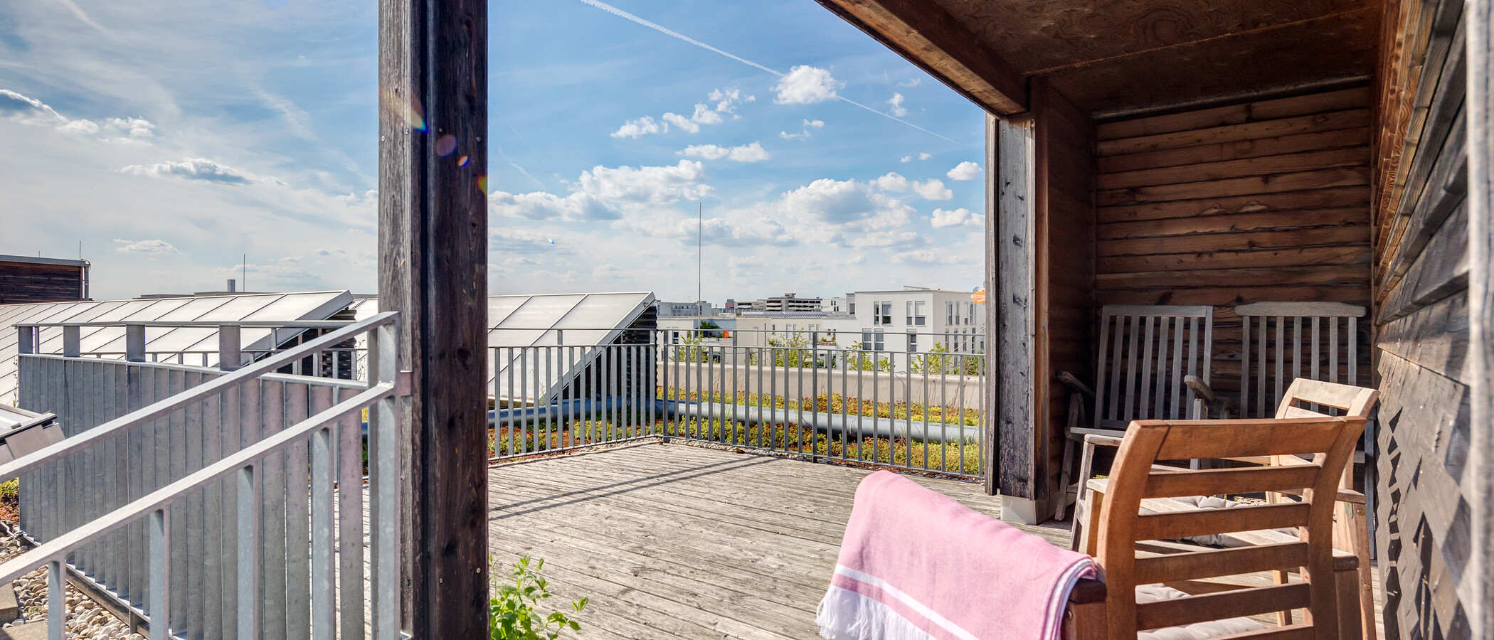 appartement München Messestadt Riem 02 terrasse commune  11711
