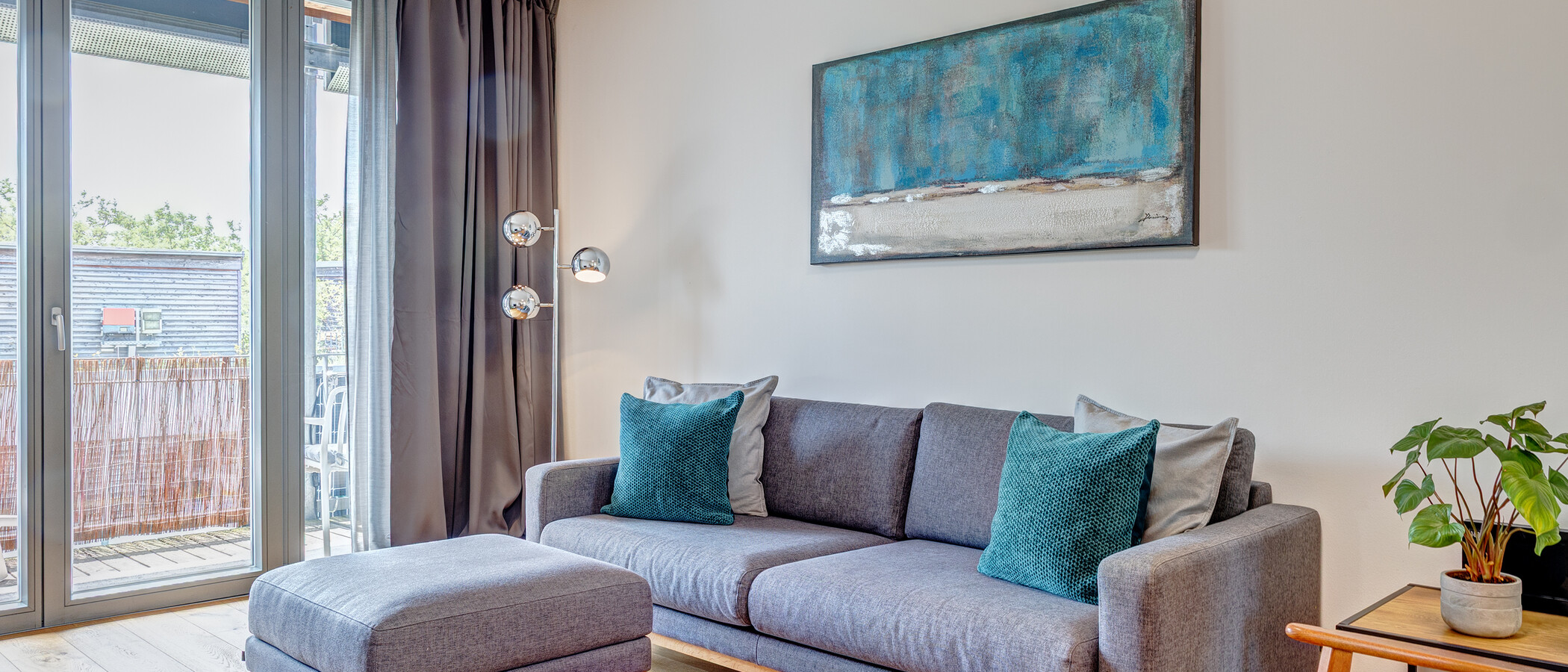 appartement München Messestadt Riem 01 pièce à vivre 11711