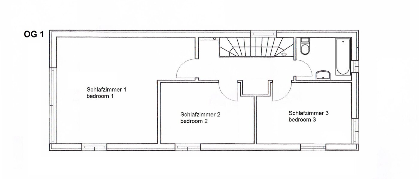 maison individuelle München Fasanerie 02 plan d'étage 11740