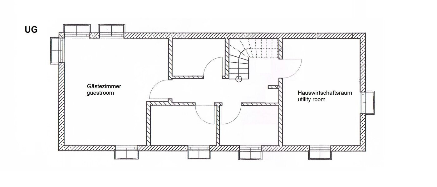 maison individuelle München Fasanerie 03 plan d'étage 11740