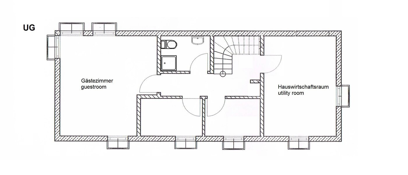 maison individuelle München Fasanerie 03 plan d'étage 11740