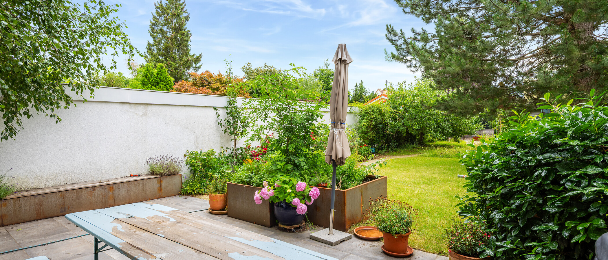 maison mitoyenne München Harlaching 01 terrasse 11748