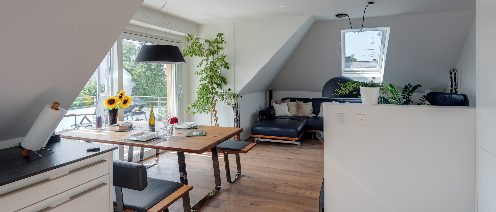 appartement sous les toits München Großhadern 04 cuisine 11784