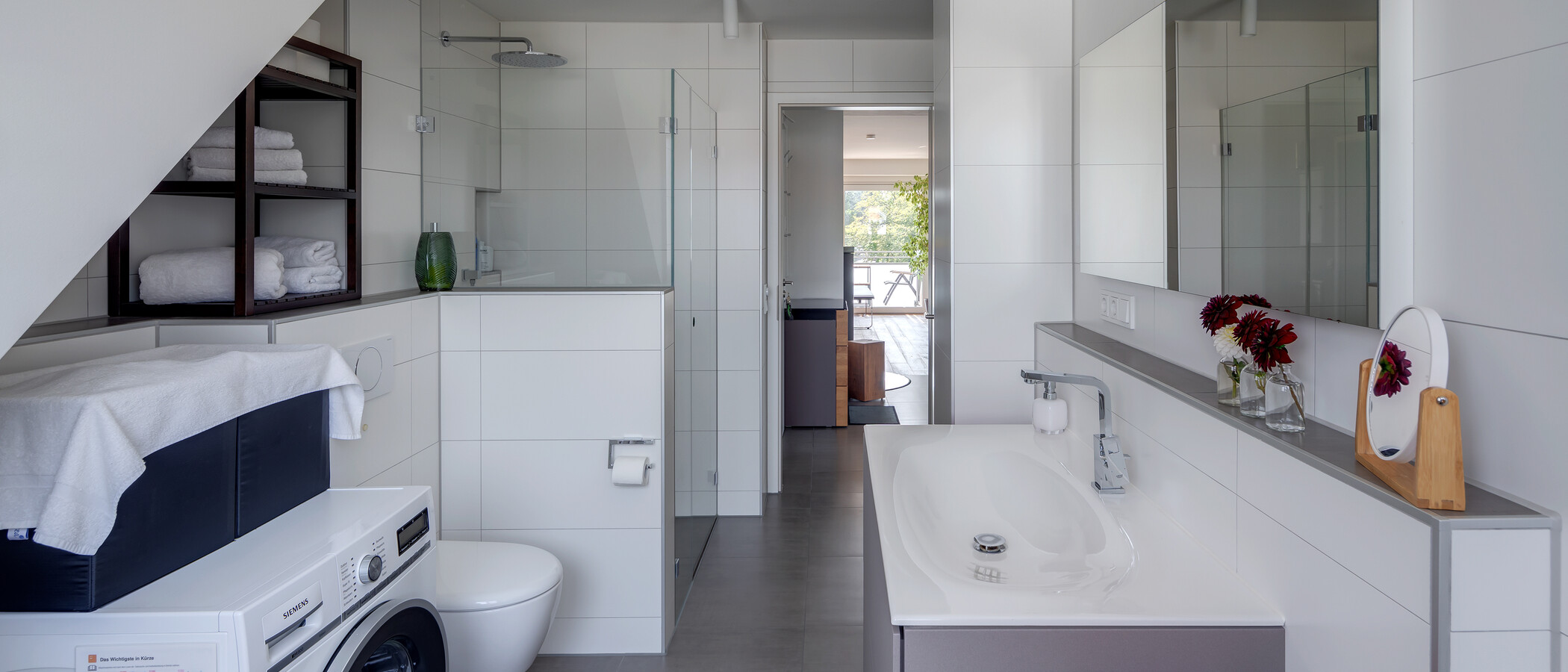 appartement sous les toits München Großhadern 04 salle de bain 11784