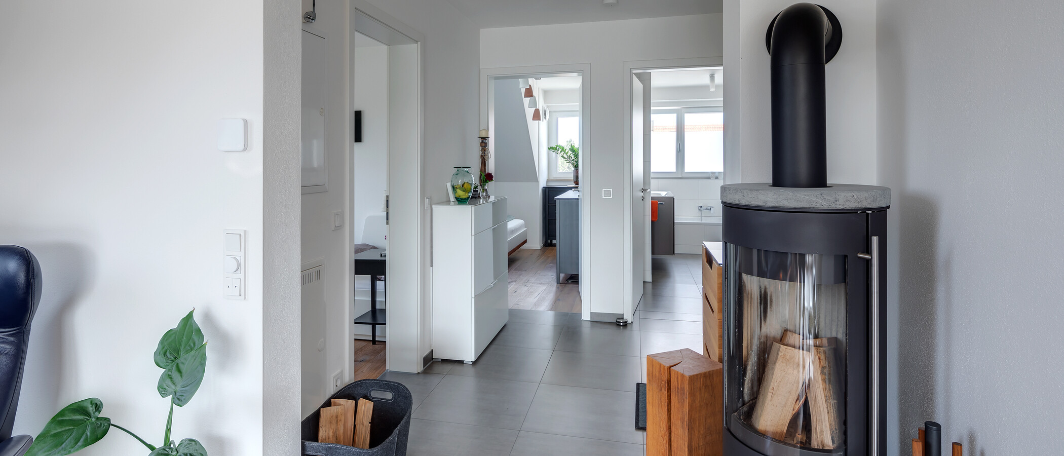 appartement sous les toits München Großhadern 01 entrée/couloir 11784