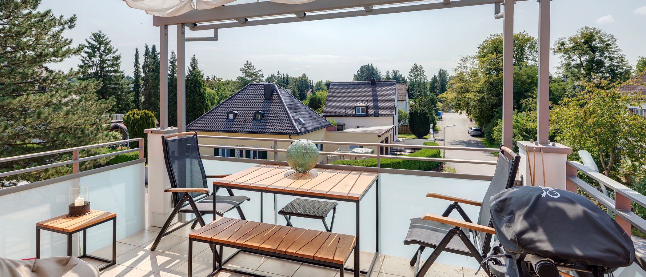 appartement sous les toits München Großhadern 01 terrasse sur le toit 11784