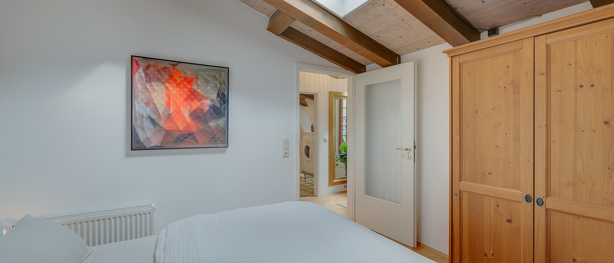 appartement style maisonnette München Westend 03 chambre 11814