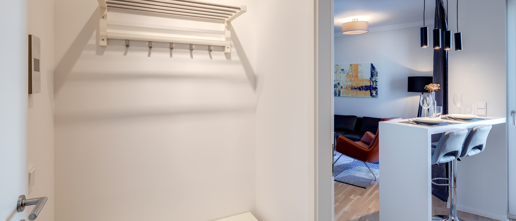 appartement München Neuhausen 02 entrée/couloir 11831