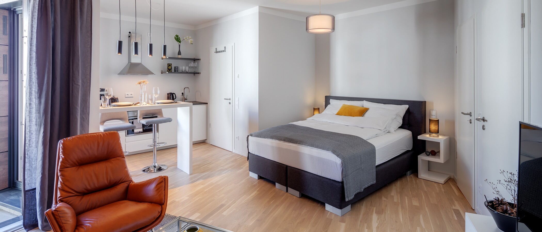 appartement München Neuhausen 01 pièce à vivre 11831