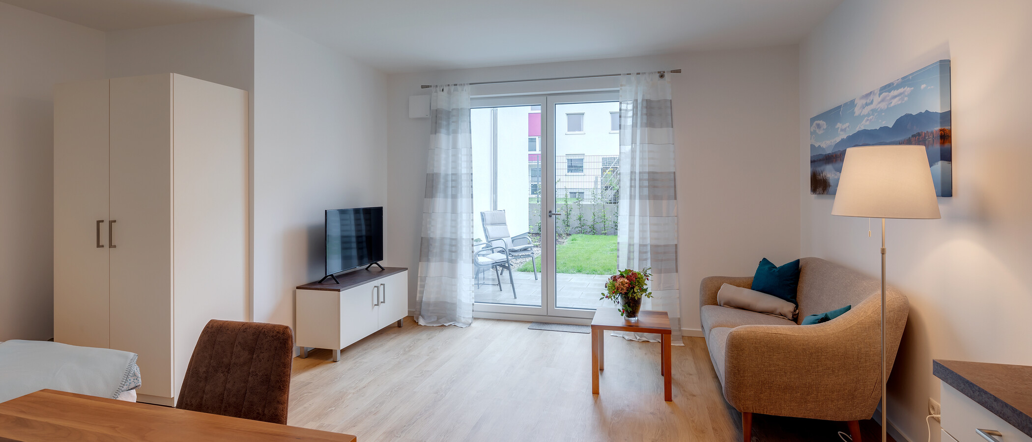 appartement München Milbertshofen 02 pièce à vivre 11842