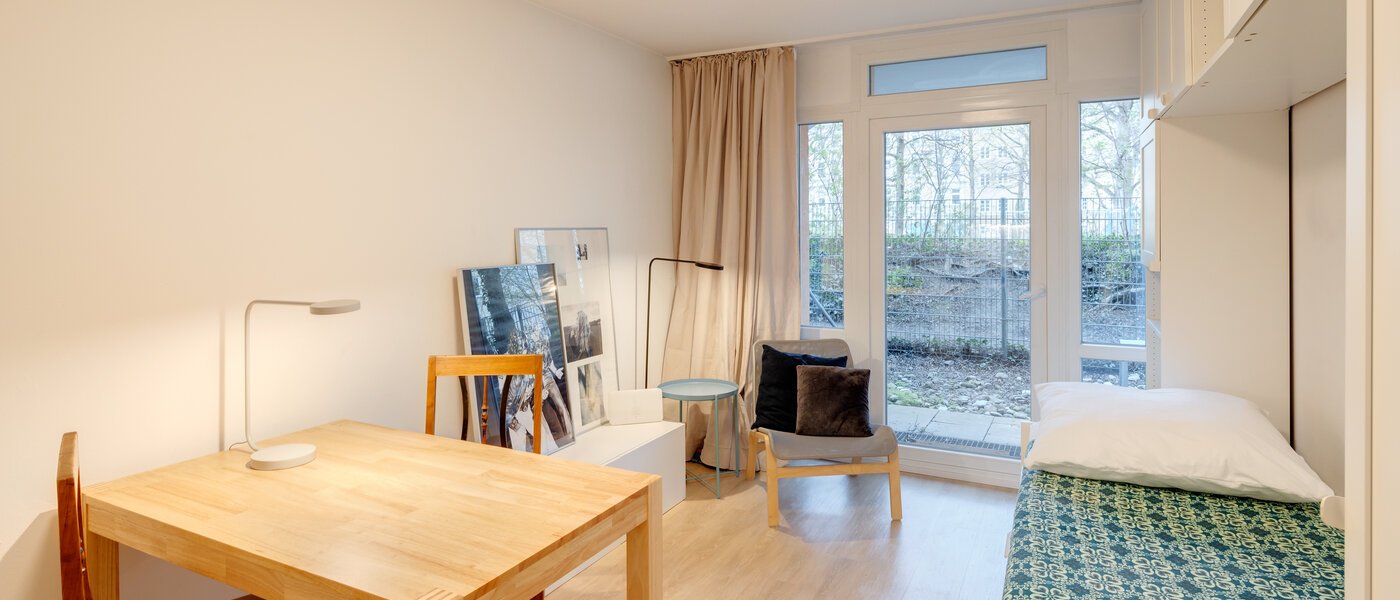 studio München Schlachthofviertel 03 pièce à vivre 11848