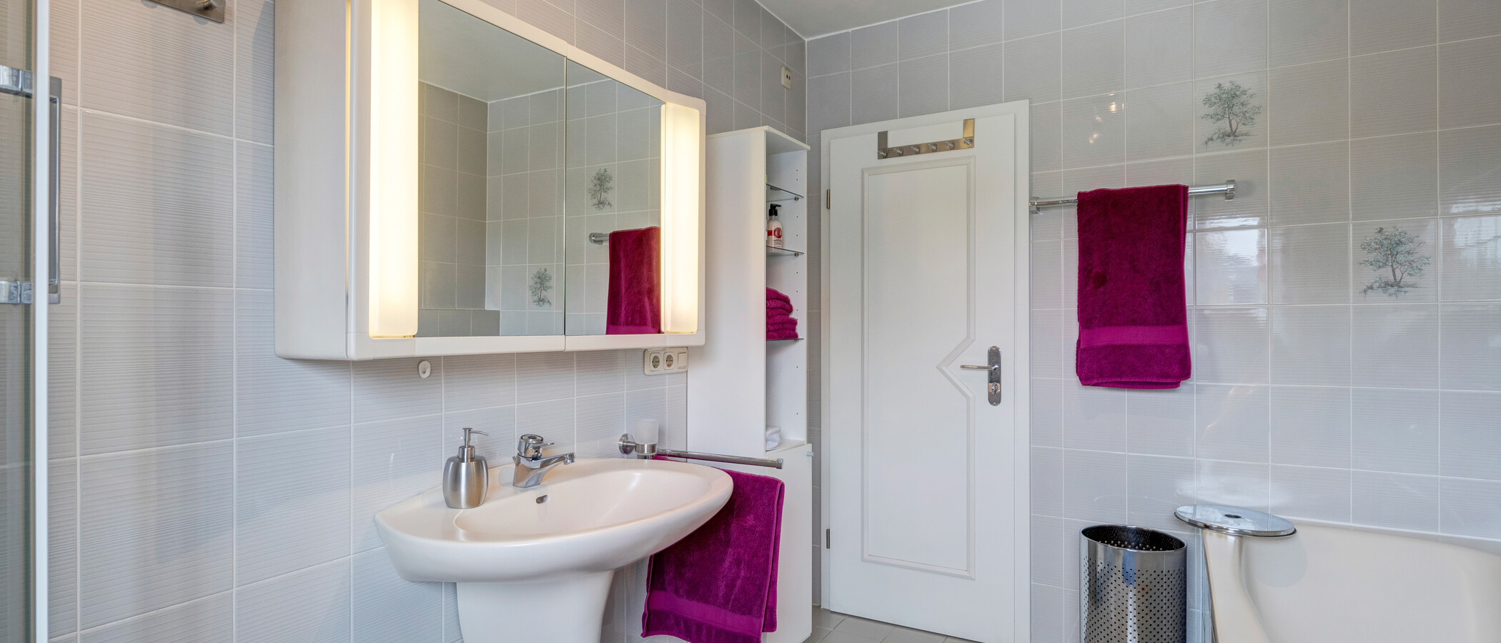 maison mitoyenne placée au milieu de la rangée München Moosach 03 salle de bain 11852