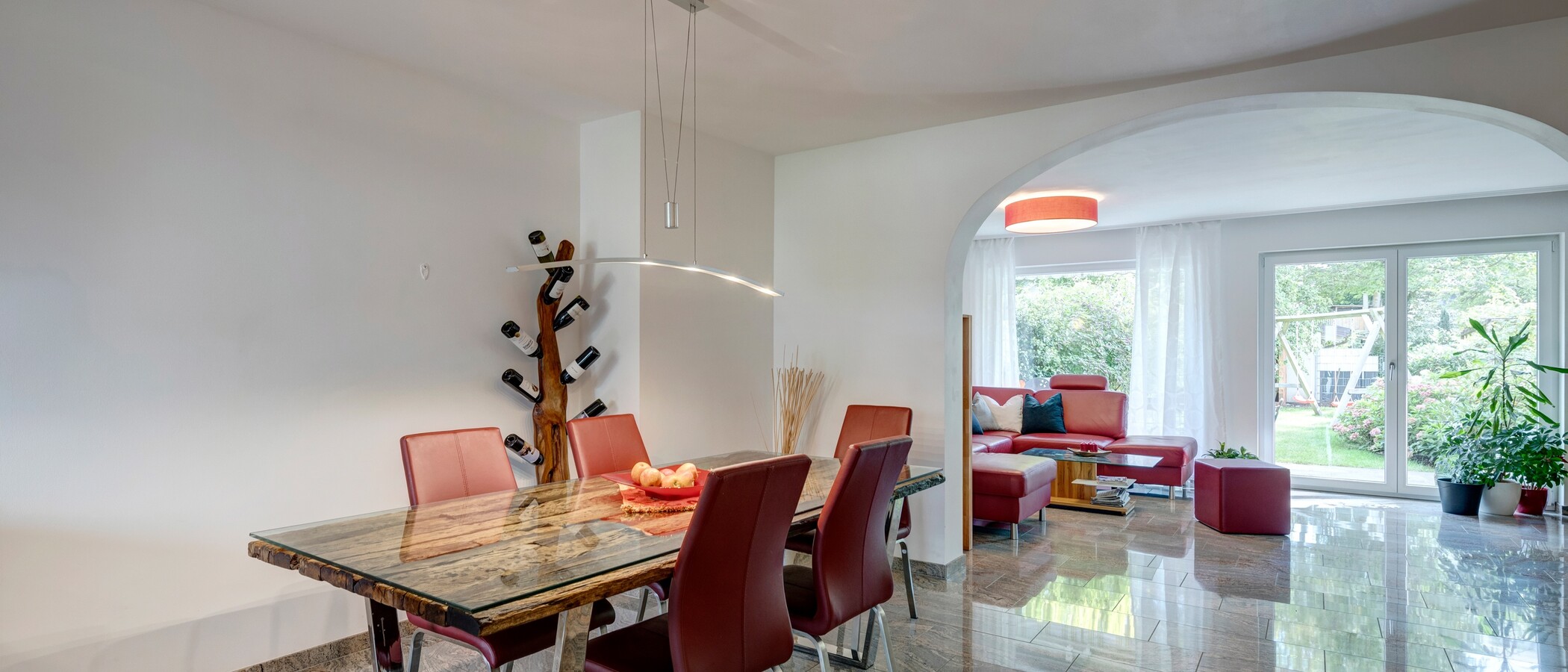 maison mitoyenne placée au milieu de la rangée München Moosach 03 salle à manger 11852