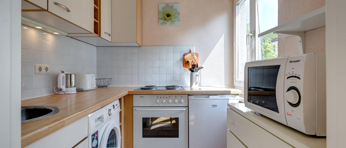 appartement München Schwabing-West (rund um den Hohenzollernplatz) 01 cuisine 1187