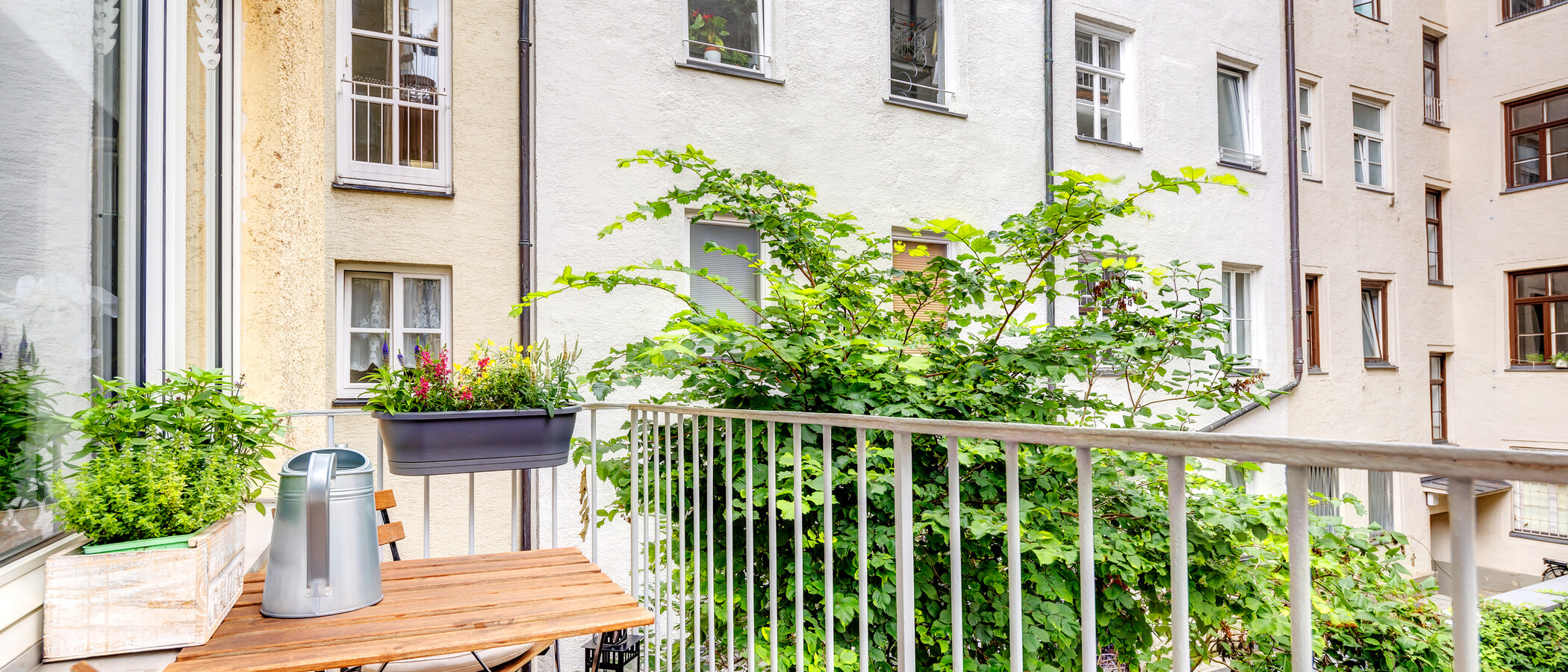 appartement München Lehel 01 balcon 11889
