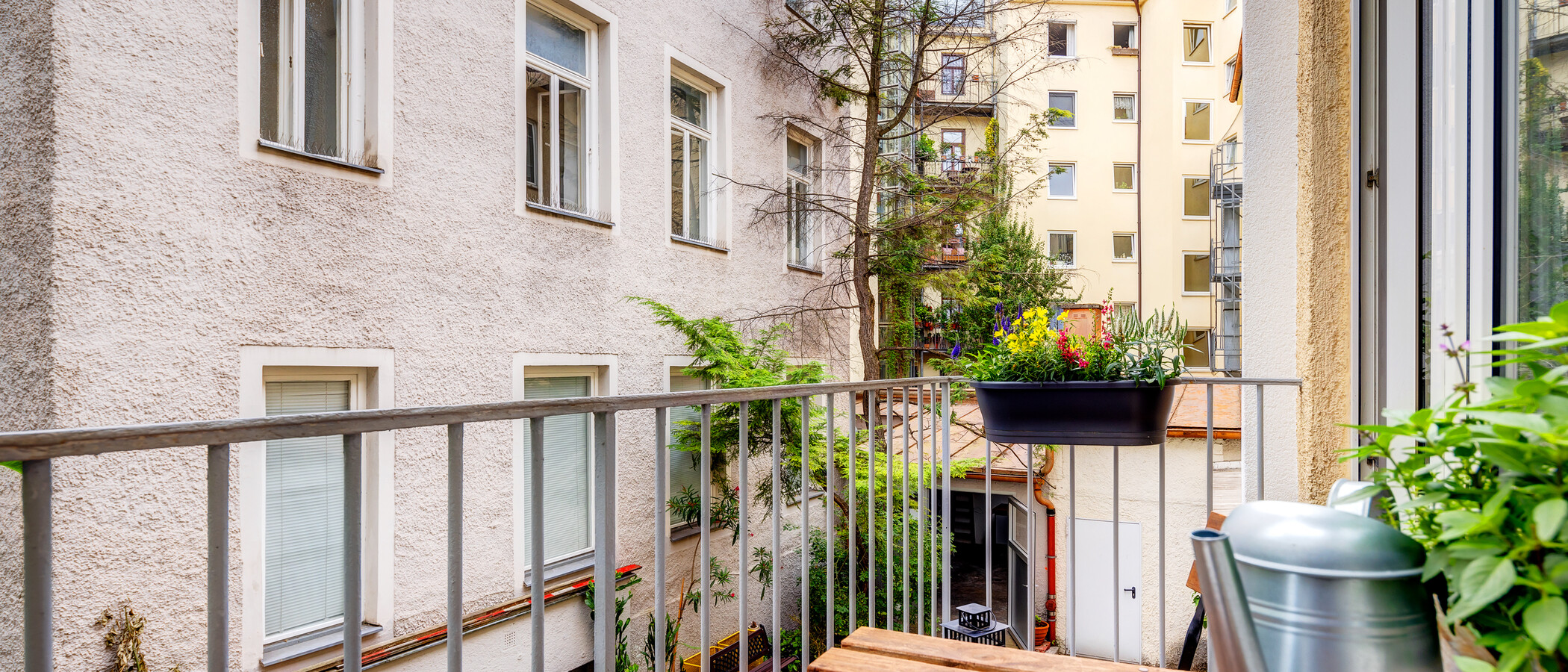 appartement München Lehel 02 balcon 11889