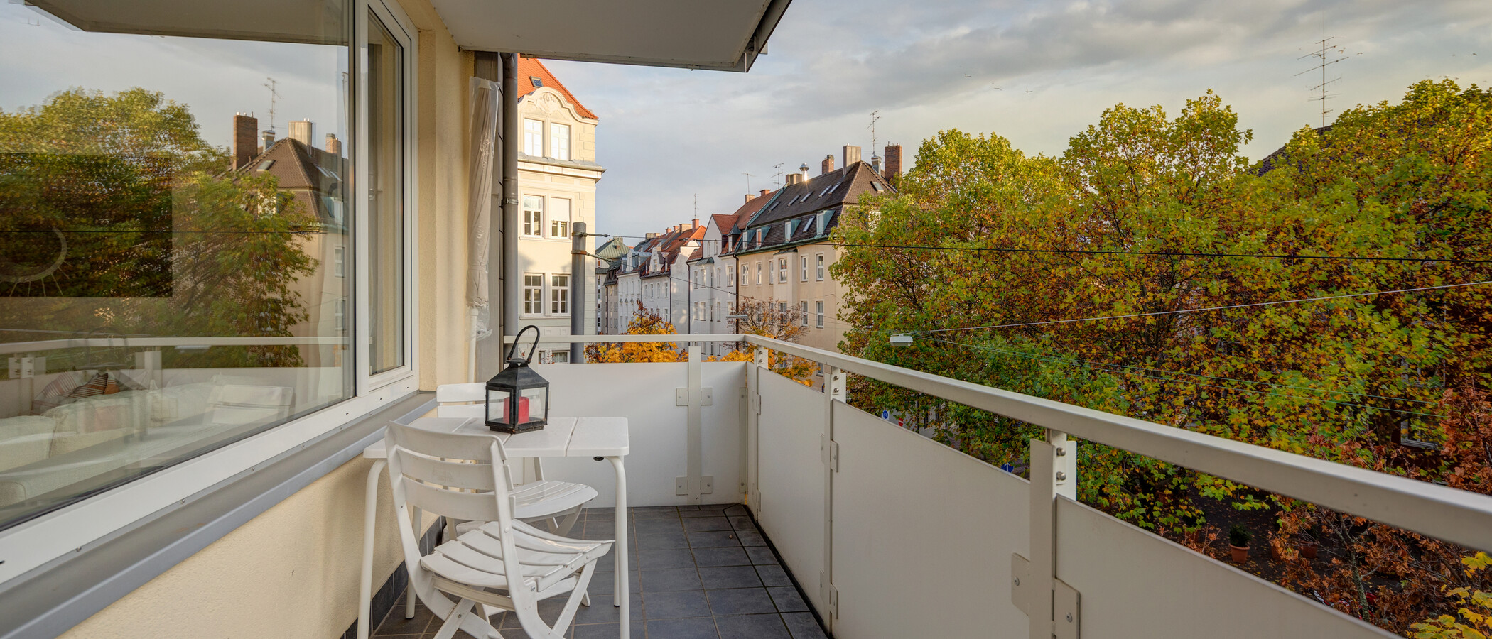 appartement München Schwabing (links der Leopoldstraße) 01 balcon 11895