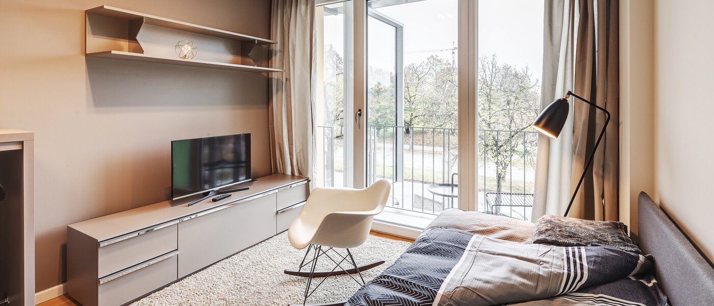 studio München Schwabing-West (rund um den Hohenzollernplatz) 02 pièce à vivre 11899