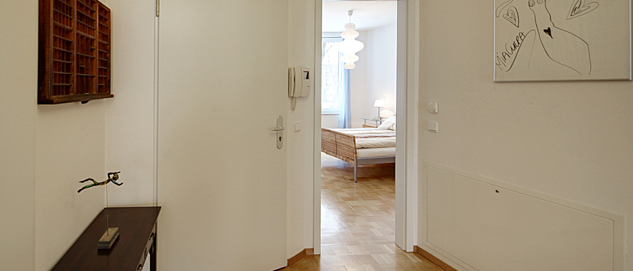 appartement München Schwabing (links der Leopoldstraße) 02 entrée/couloir 1191