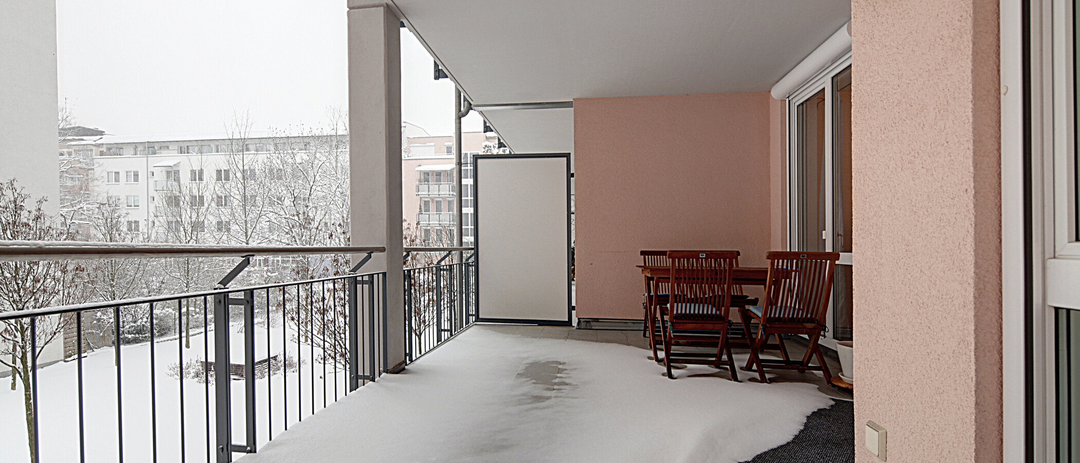 appartement München Schwabing (links der Leopoldstraße) 02 balcon 1191