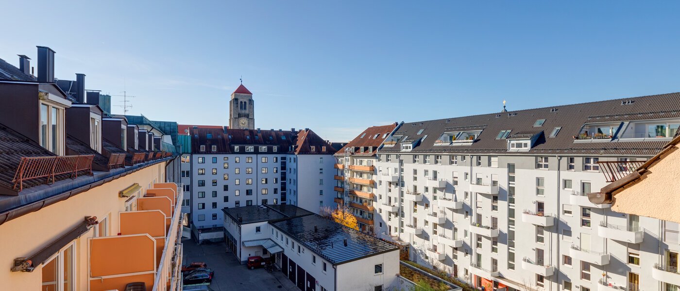 appartement sous les toits München Obergiesing 02 vue 11915