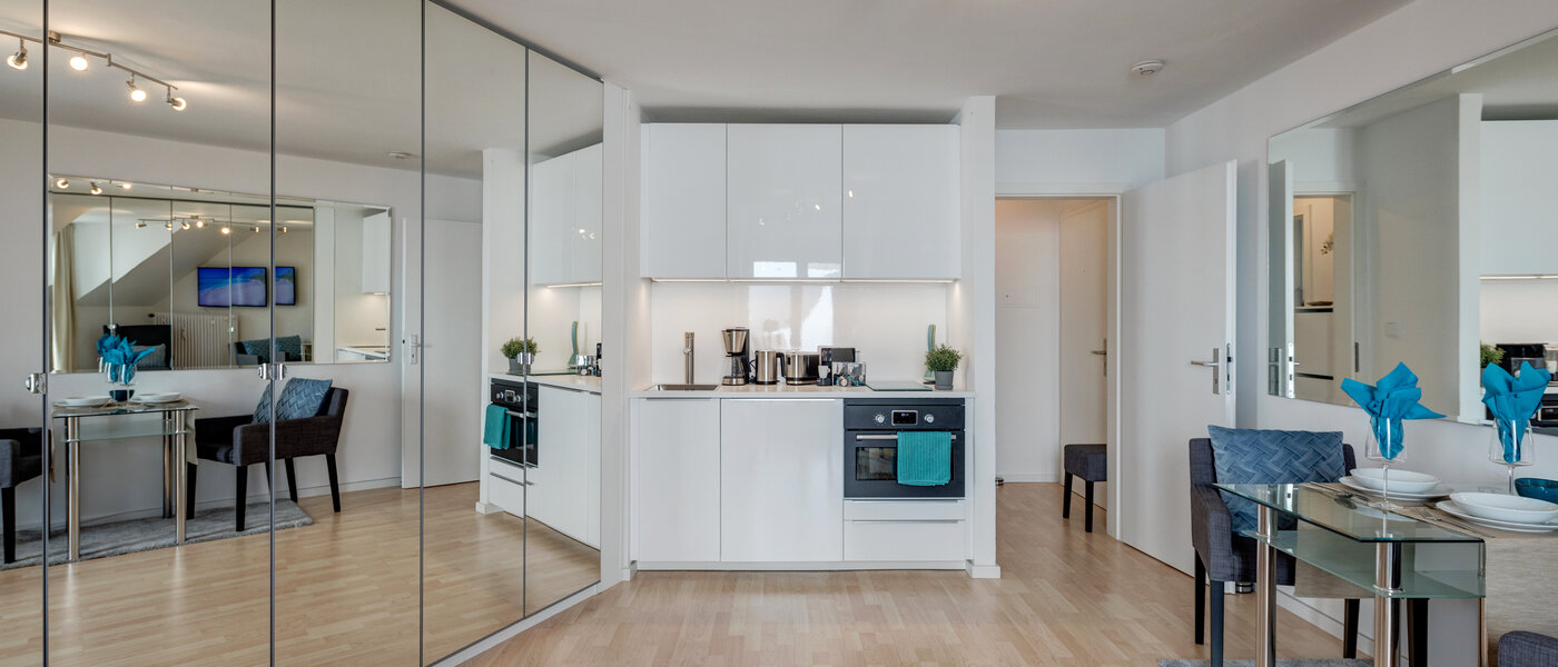 appartement sous les toits München Obergiesing 03 pièce à vivre 11915