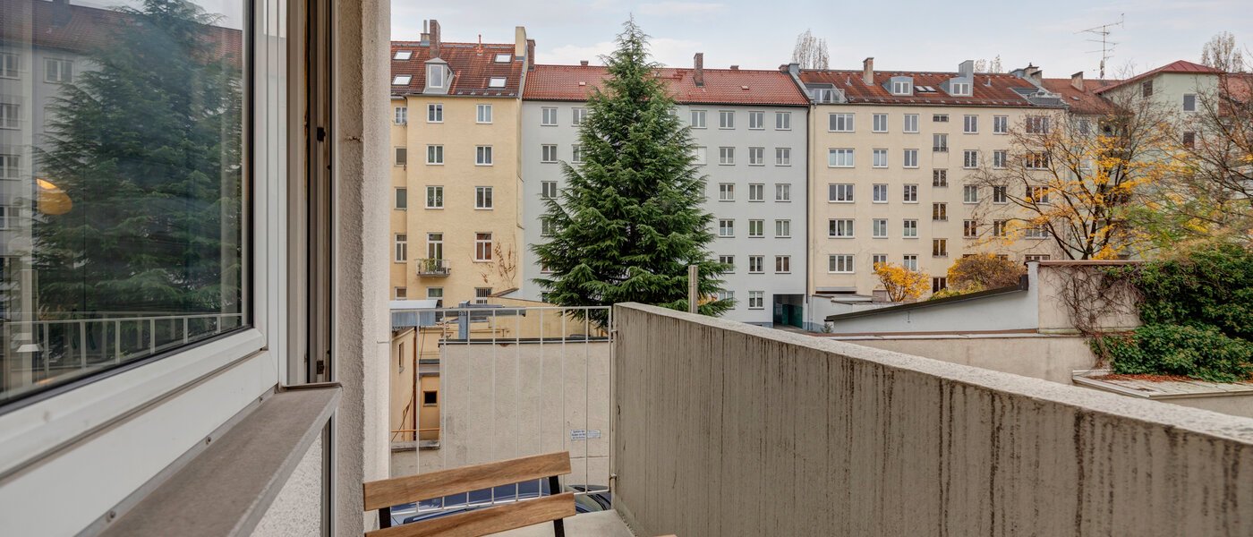 appartement München Maxvorstadt - Rund um den Josephplatz 01 balcon 11943