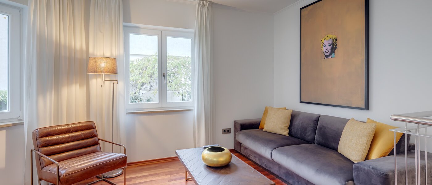 appartement style maisonnette München Schwabing-West (rund um den Hohenzollernplatz) 03 pièce à vivre 11944