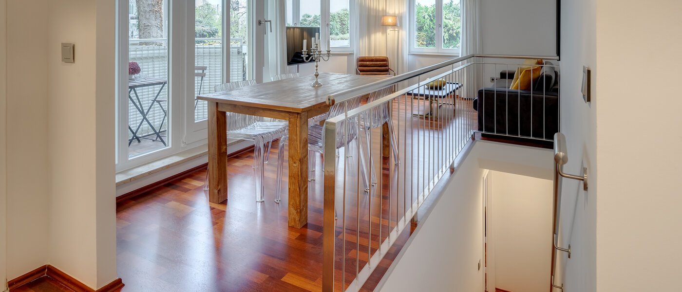 appartement style maisonnette München Schwabing-West (rund um den Hohenzollernplatz) 05 pièce à vivre 11944