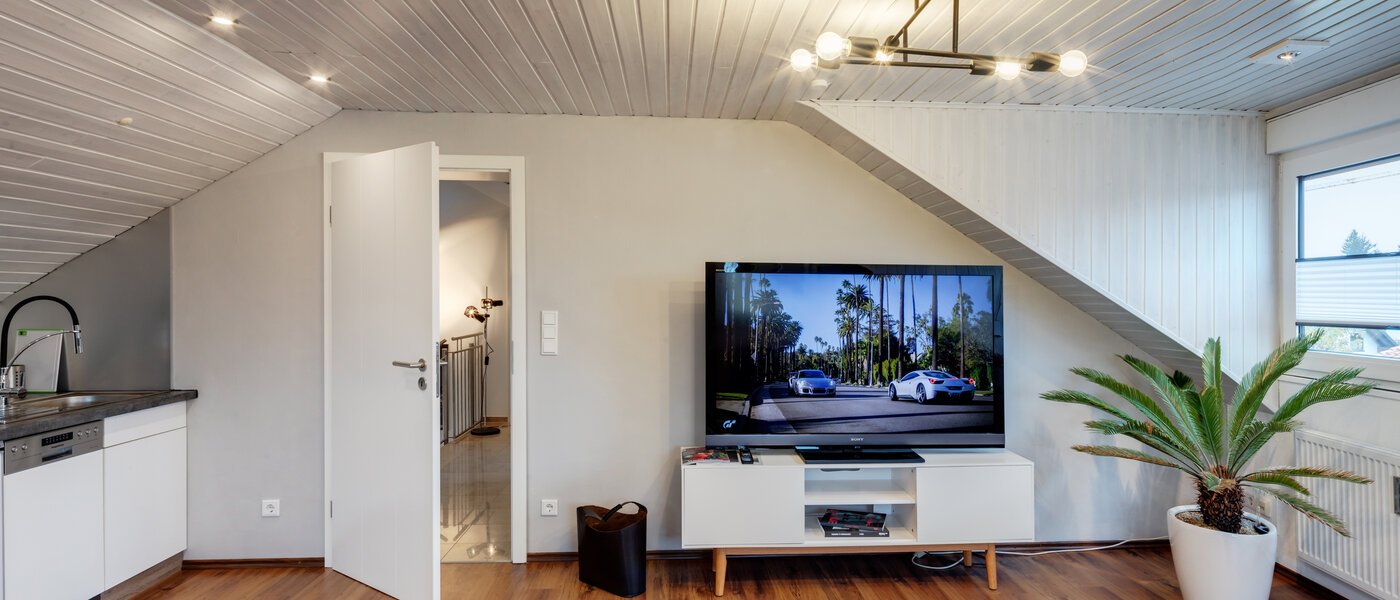 appartement sous les toits München Lerchenau 04 pièce à vivre 11948