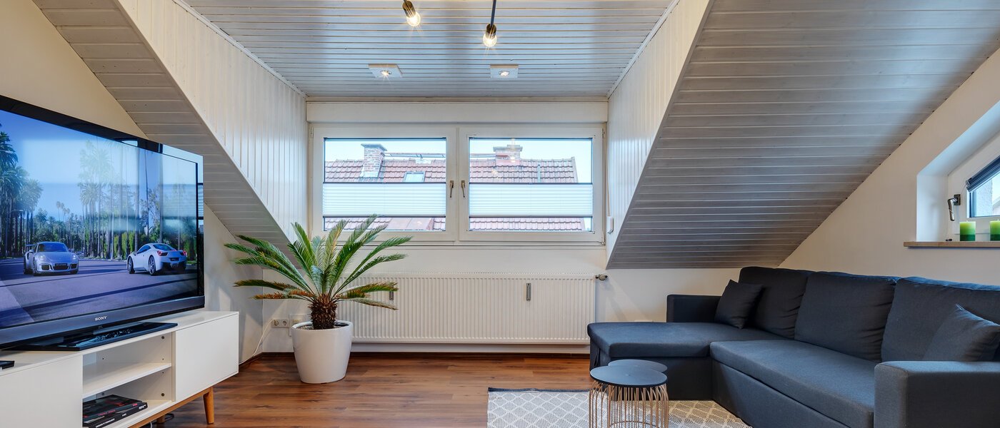 appartement sous les toits München Lerchenau 05 pièce à vivre 11948