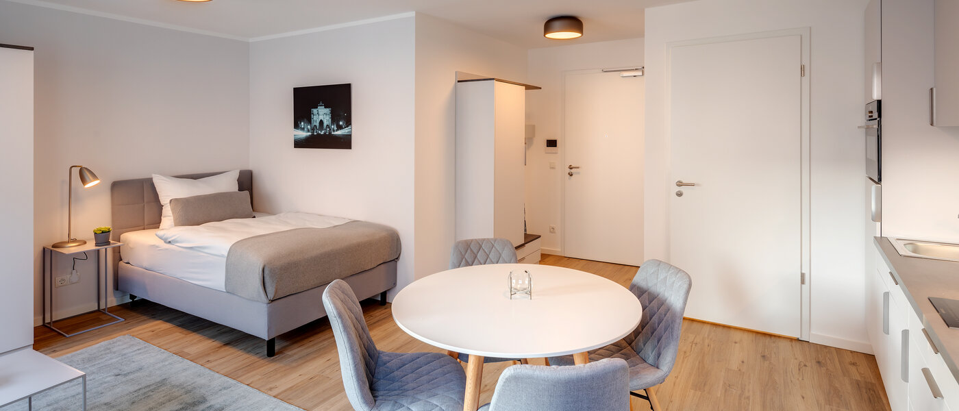 studio München Milbertshofen 03 pièce à vivre 11972