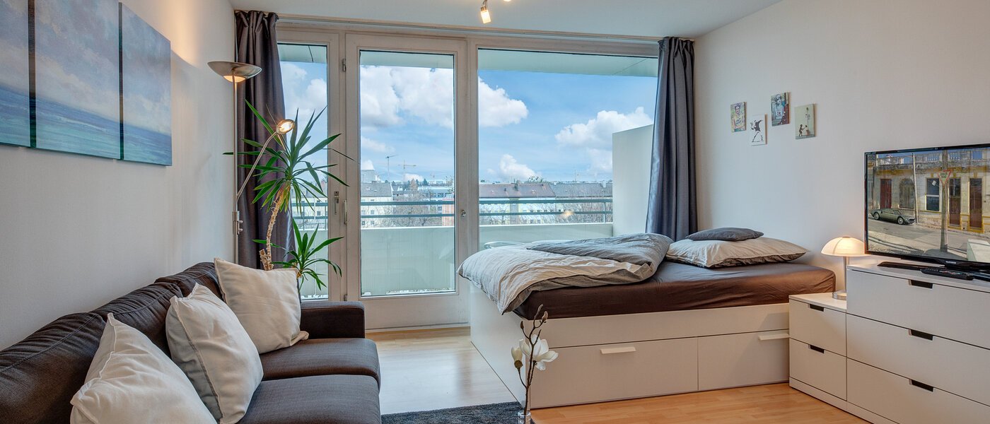 appartement München Sendling 01 pièce à vivre 11982