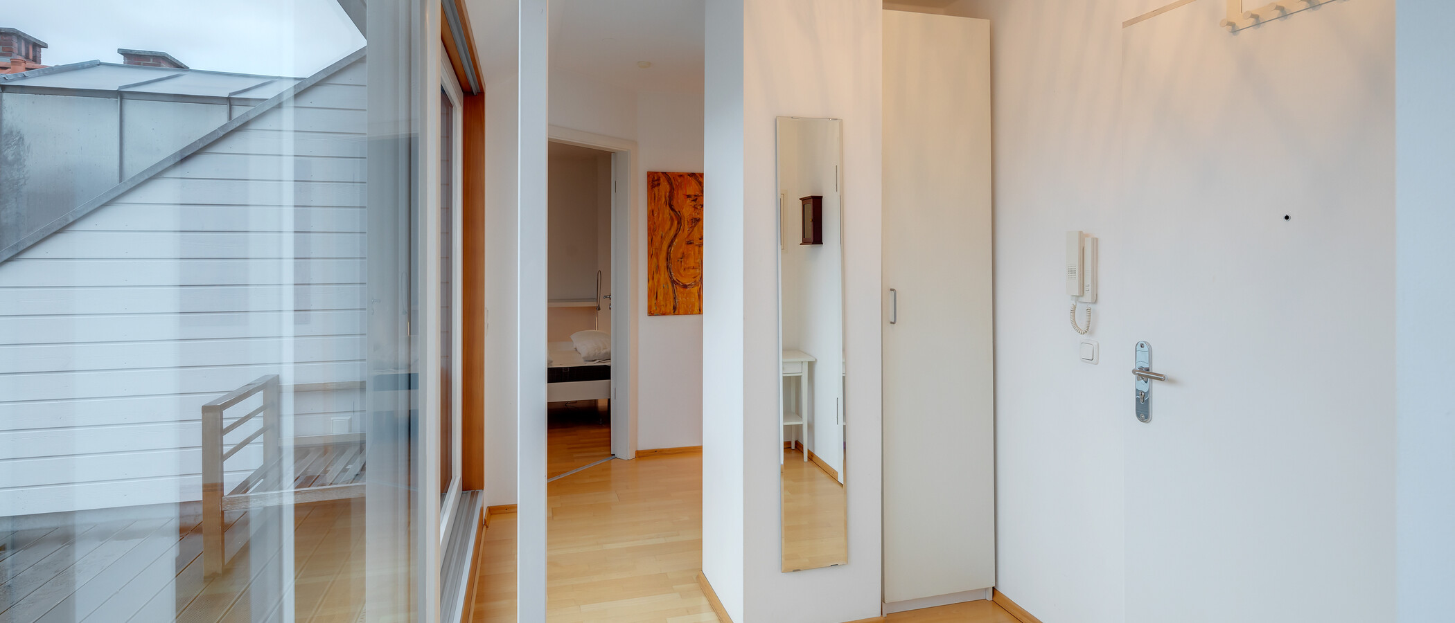 appartement München Milbertshofen 01 entrée/couloir 11984