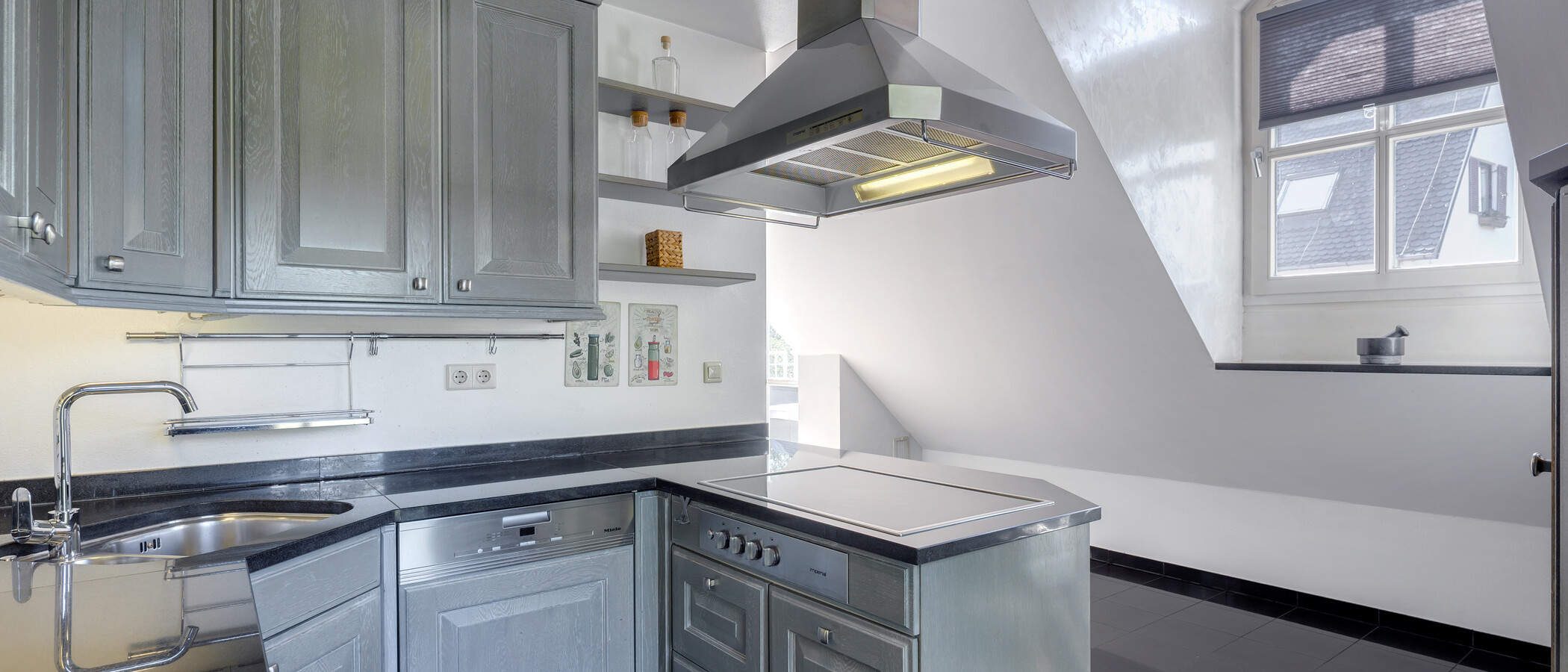 appartement avec mezzanine Pullach im Isartal 03 cuisine 12007