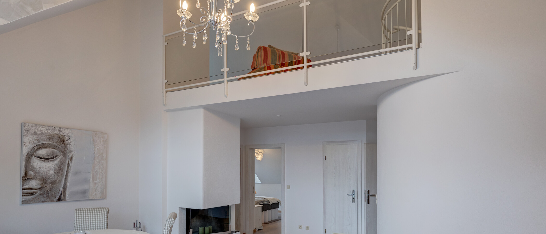 appartement avec mezzanine Pullach im Isartal 04 pièce à vivre 12007