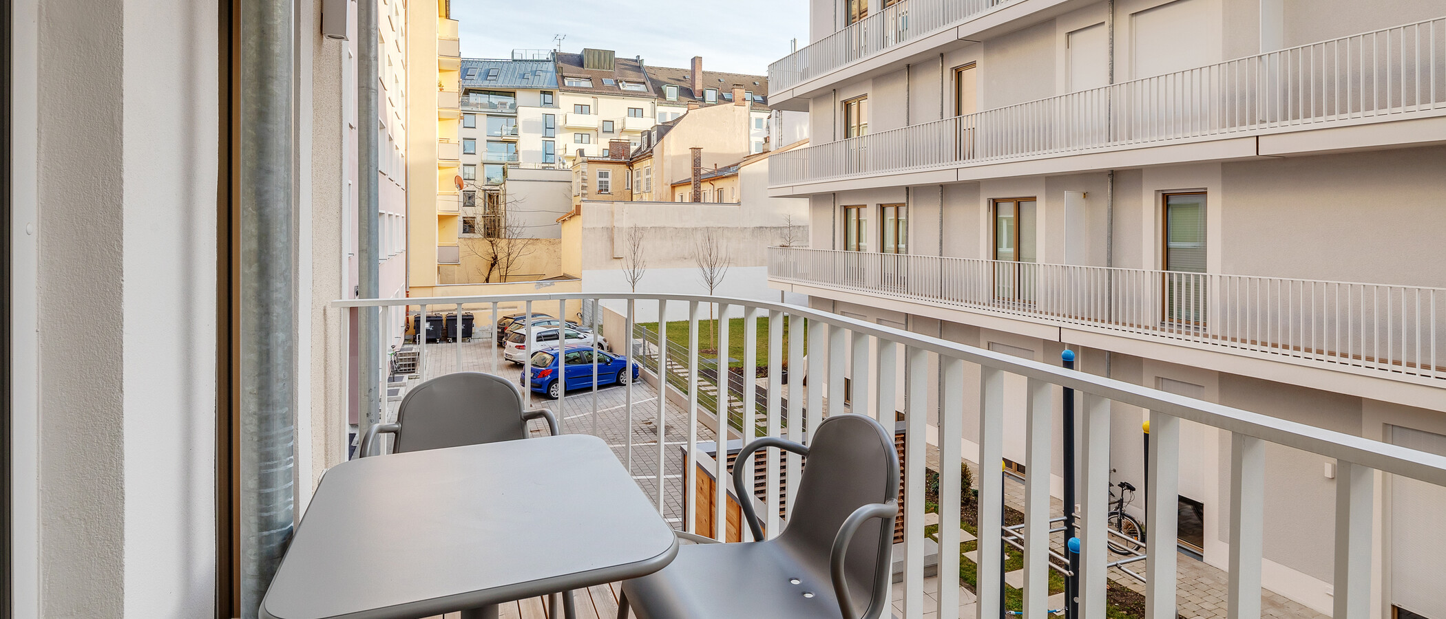 appartement München Maxvorstadt 01 balcon 12025