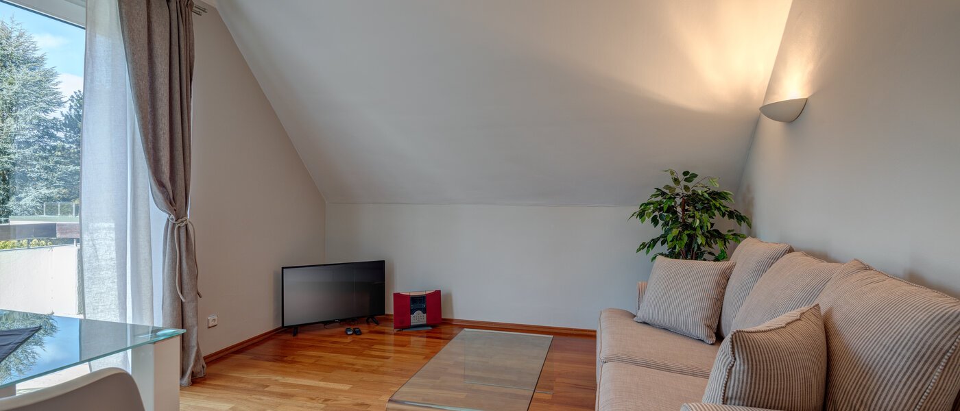 appartement sous les toits München Oberföhring 03 salle de séjour 1205