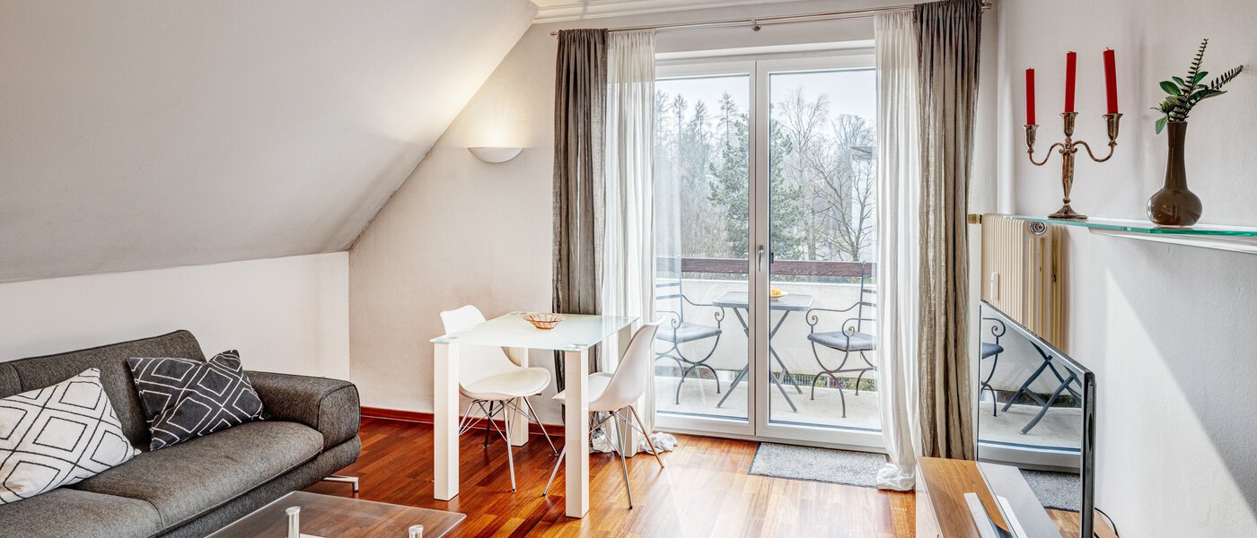 appartement sous les toits München Oberföhring 02 pièce à vivre 1206