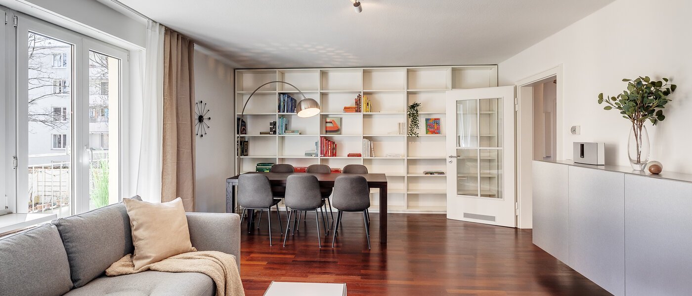 appartement München Schwabing 02 pièce à vivre 12071